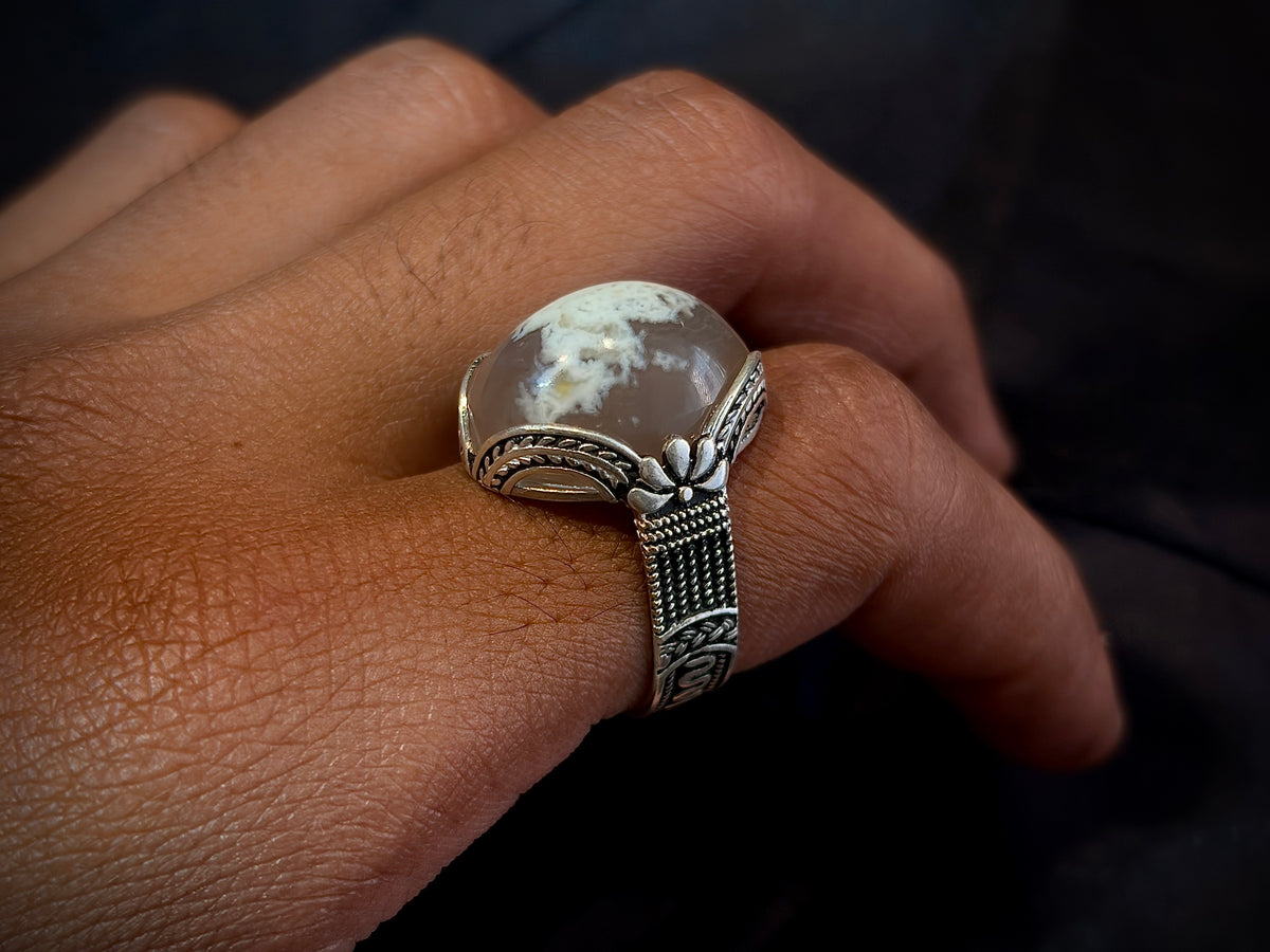 Yemeni Aqeeq Ring