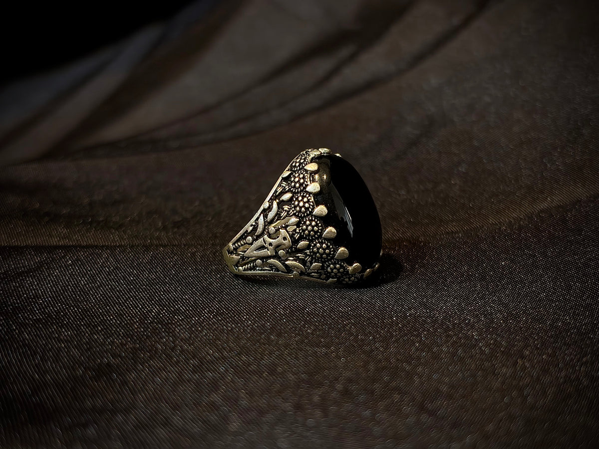 Yemeni Aqeeq Ring