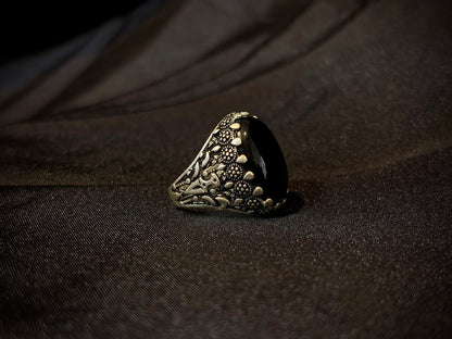 Yemeni Aqeeq Ring