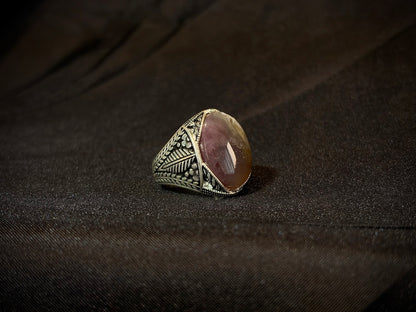 Yemeni Aqeeq Ring