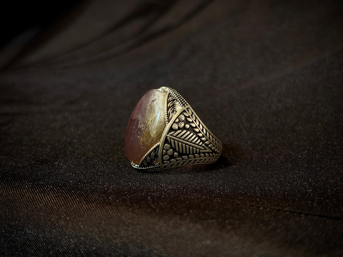 Yemeni Aqeeq Ring