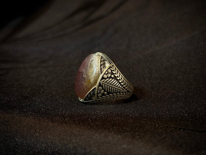 Yemeni Aqeeq Ring