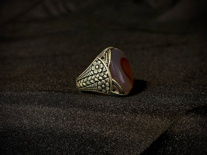 Yemeni Aqeeq Ring