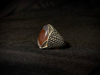 Yemeni Aqeeq Ring