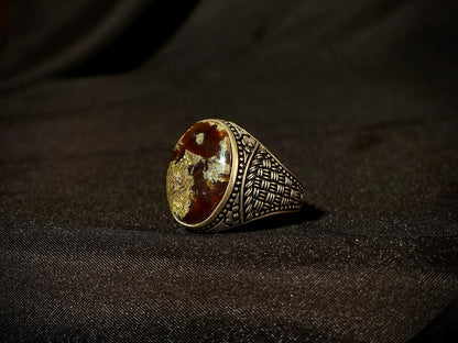 Yemeni Aqeeq Ring