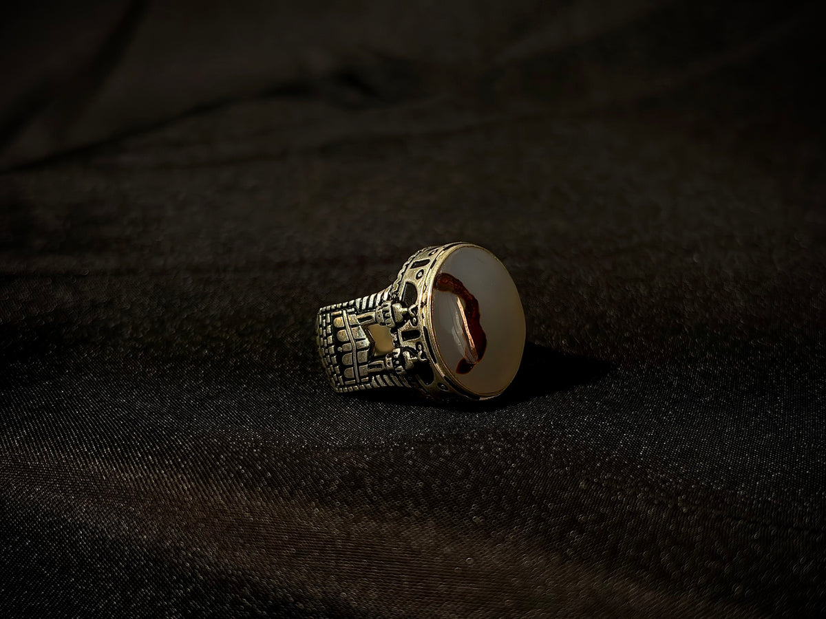 Yemeni Aqeeq Ring