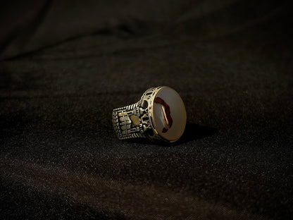 Yemeni Aqeeq Ring