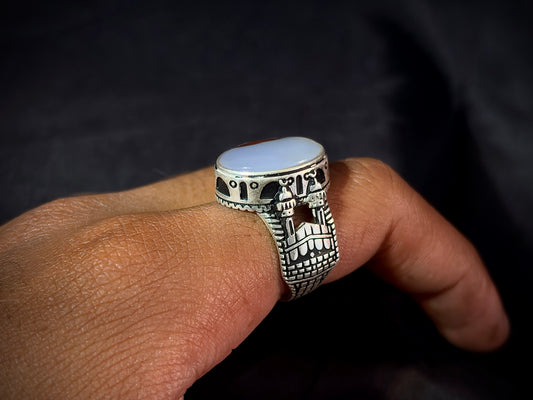Yemeni Aqeeq Ring