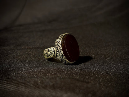 Yemeni Aqeeq Ring