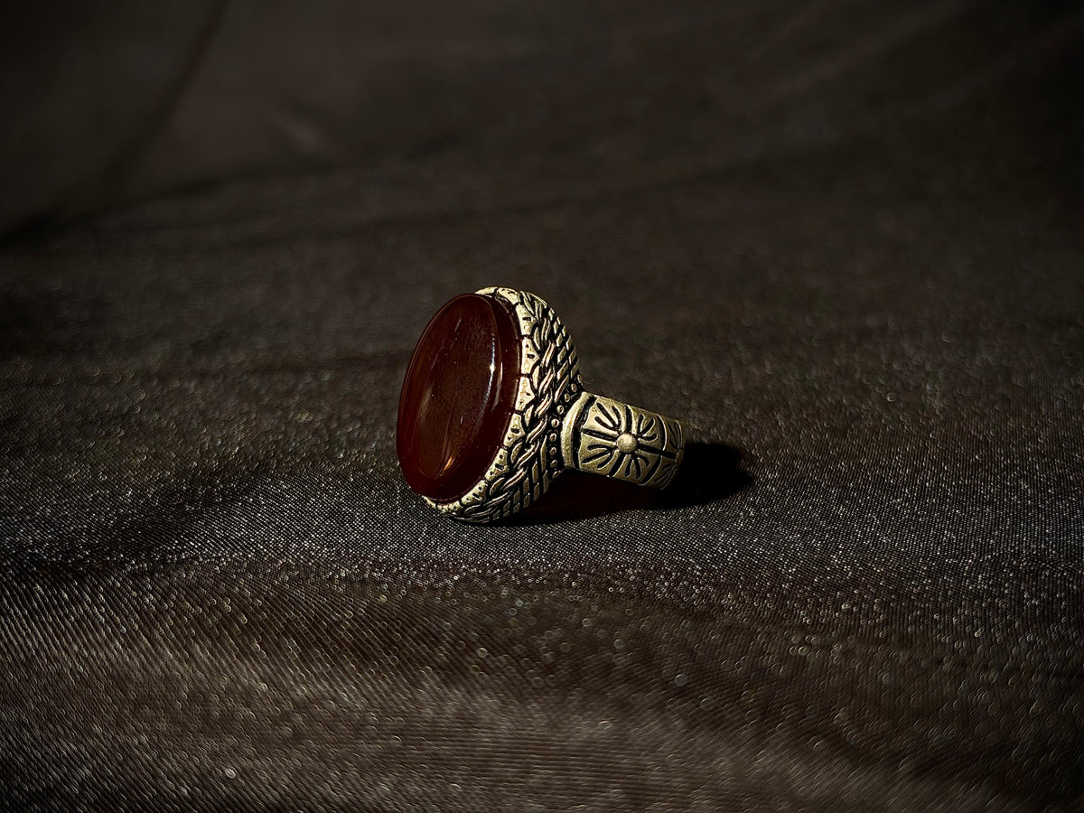 Yemeni Aqeeq Ring