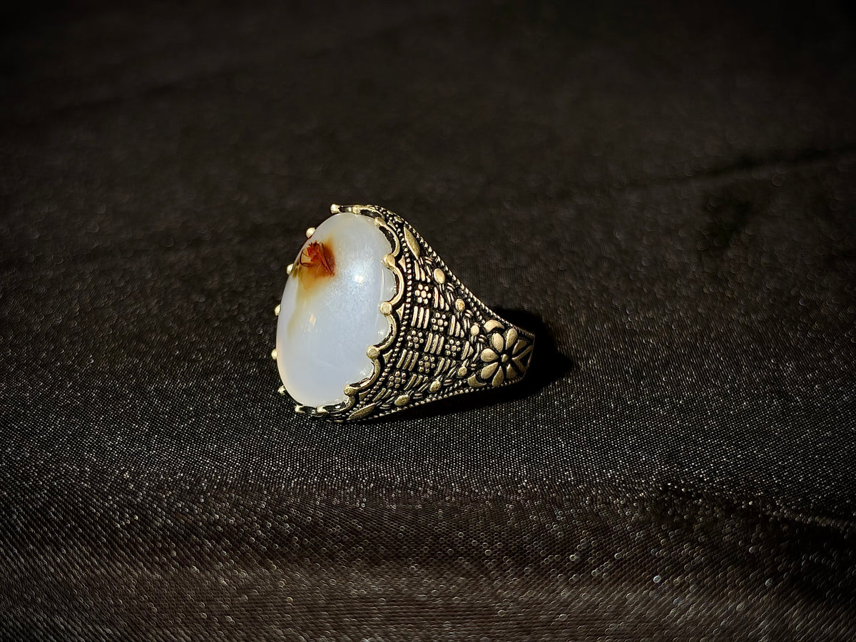 Yemeni Aqeeq Ring