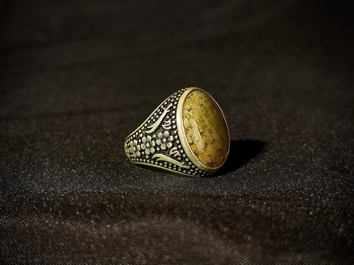 Yemeni Aqeeq Ring