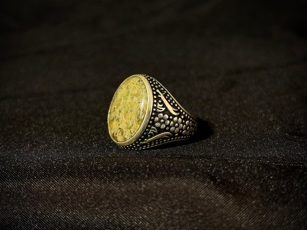 Yemeni Aqeeq Ring
