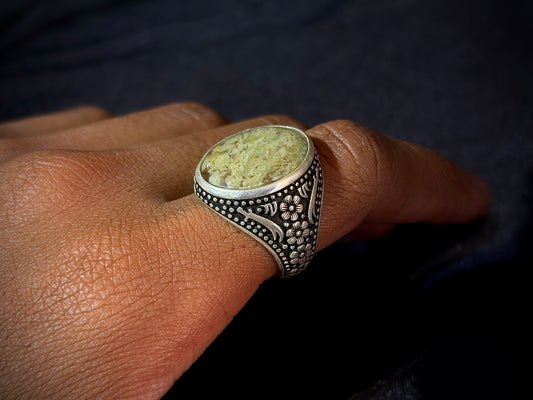 Yemeni Aqeeq Ring