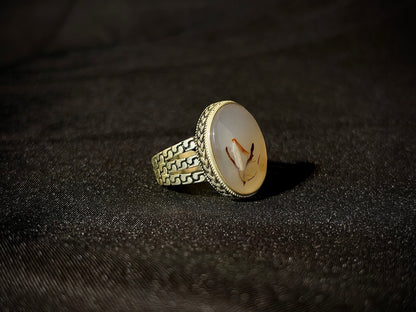 Yemeni Aqeeq Ring