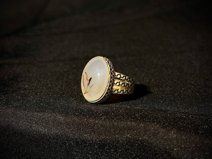 Yemeni Aqeeq Ring