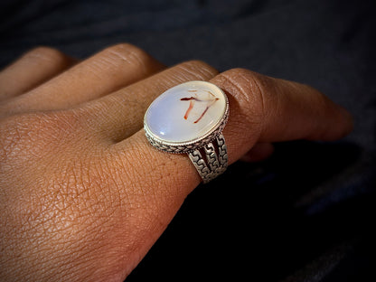 Yemeni Aqeeq Ring
