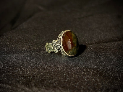 Yemeni Aqeeq Ring