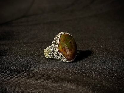 Yemeni Aqeeq Ring