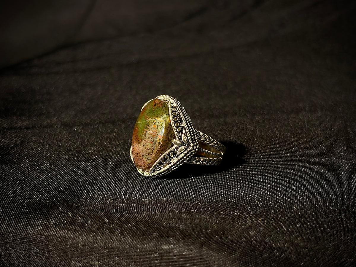 Yemeni Aqeeq Ring