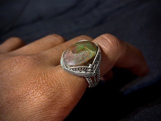 Yemeni Aqeeq Ring