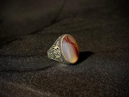 Yemeni Aqeeq Ring