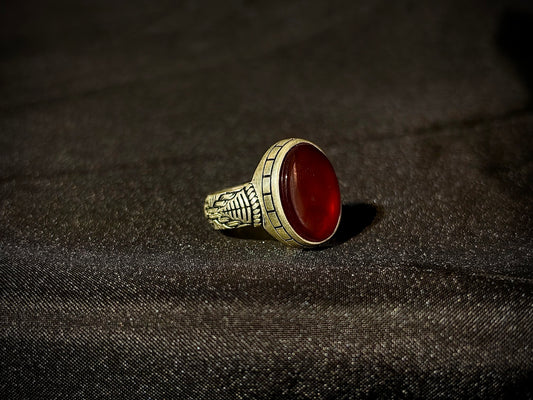 Yemeni Aqeeq Ring