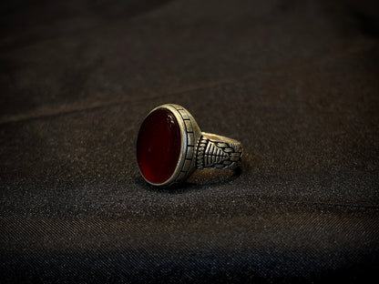 Yemeni Aqeeq Ring