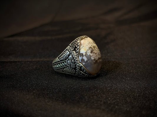 Yemeni Aqeeq Ring