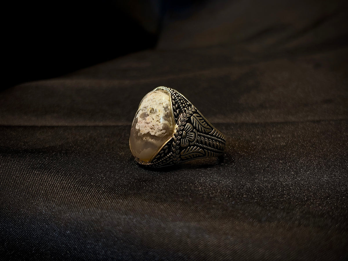 Yemeni Aqeeq Ring