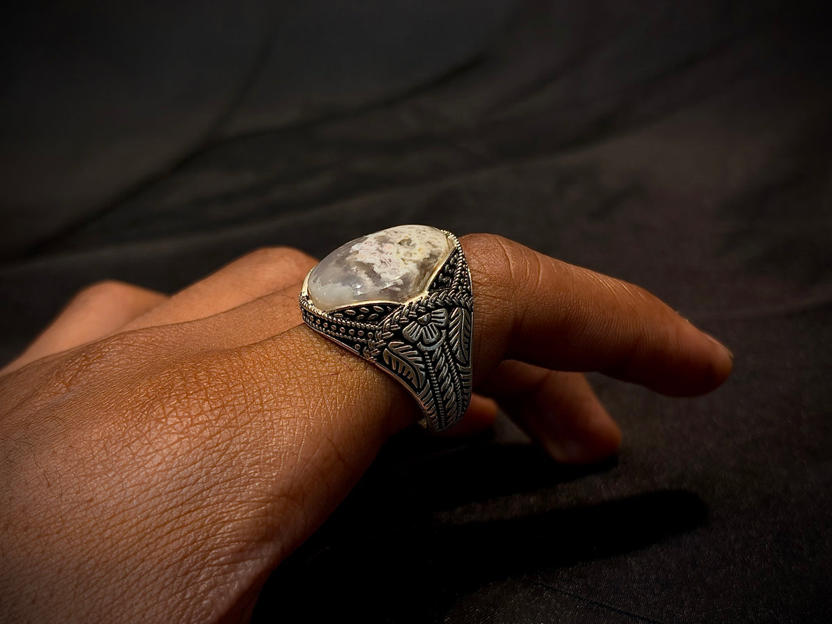 Yemeni Aqeeq Ring