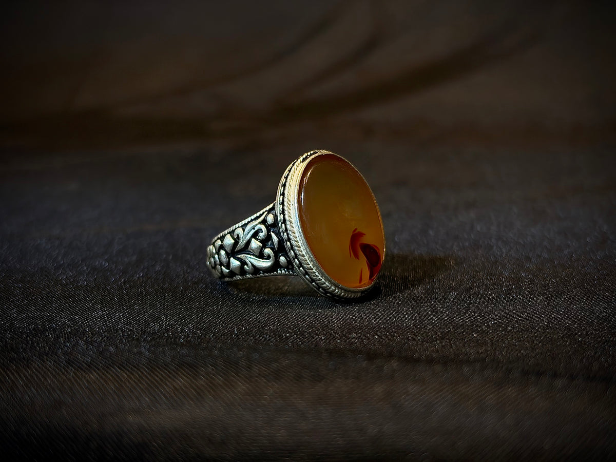 Yemeni Aqeeq Ring