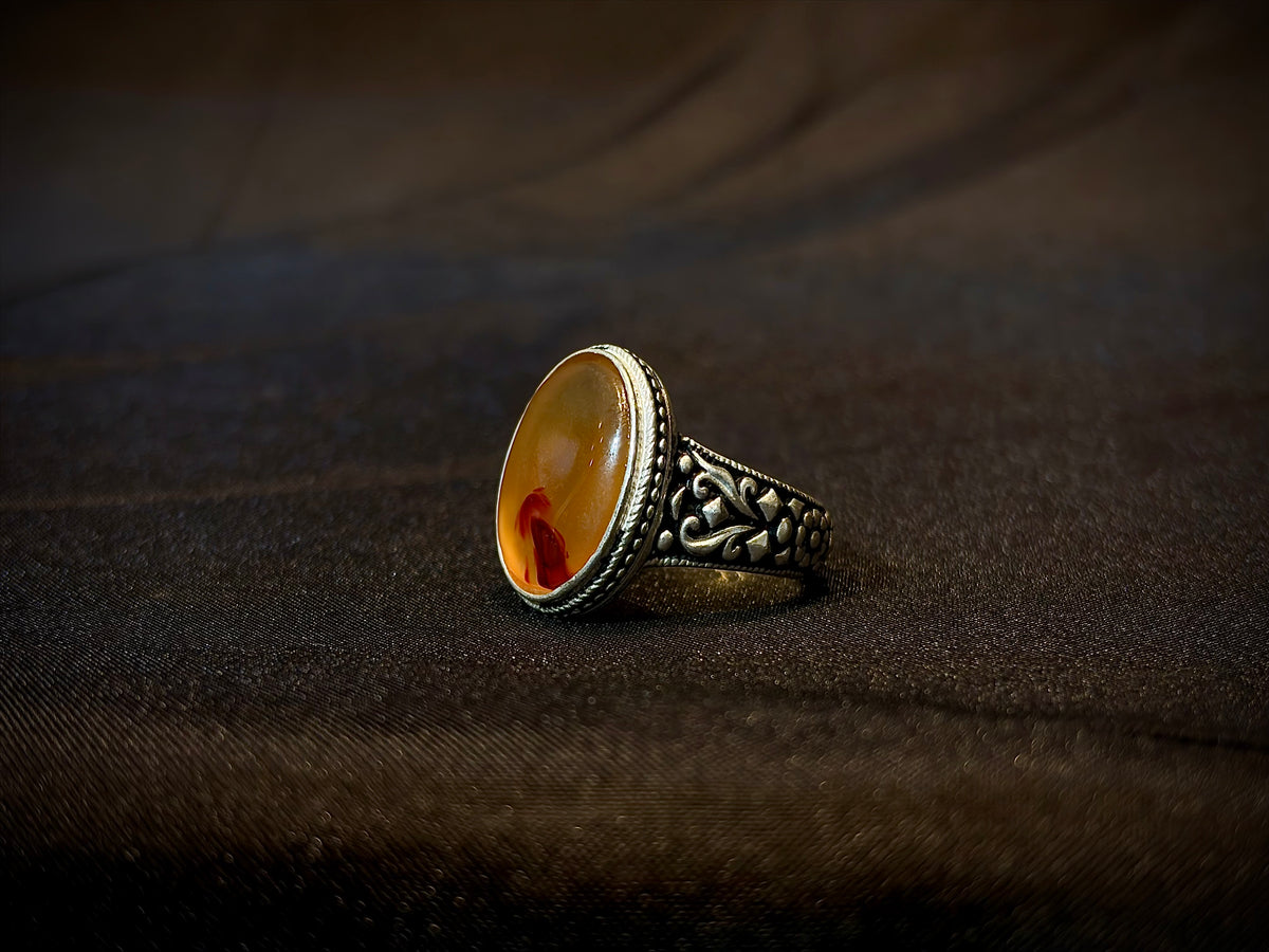 Yemeni Aqeeq Ring