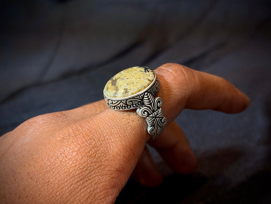 Yemeni Aqeeq Ring