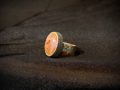 Yemeni Aqeeq Ring