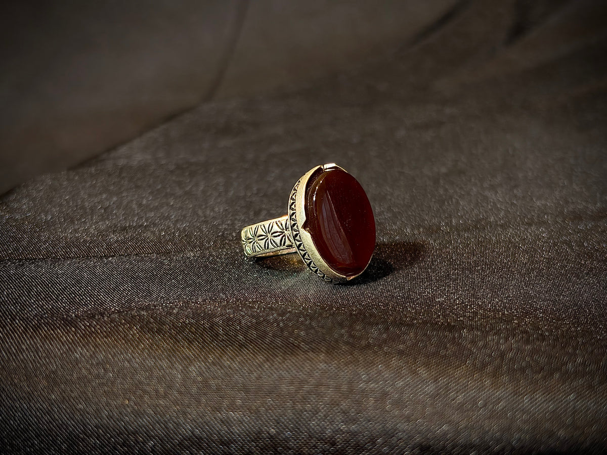 Yemeni Aqeeq Ring