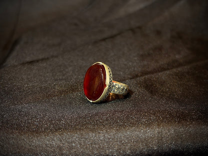 Yemeni Aqeeq Ring