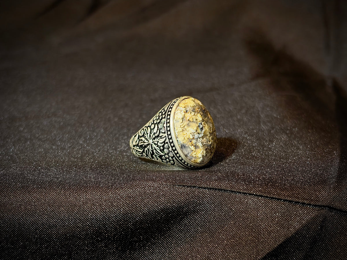 Yemeni Aqeeq Ring