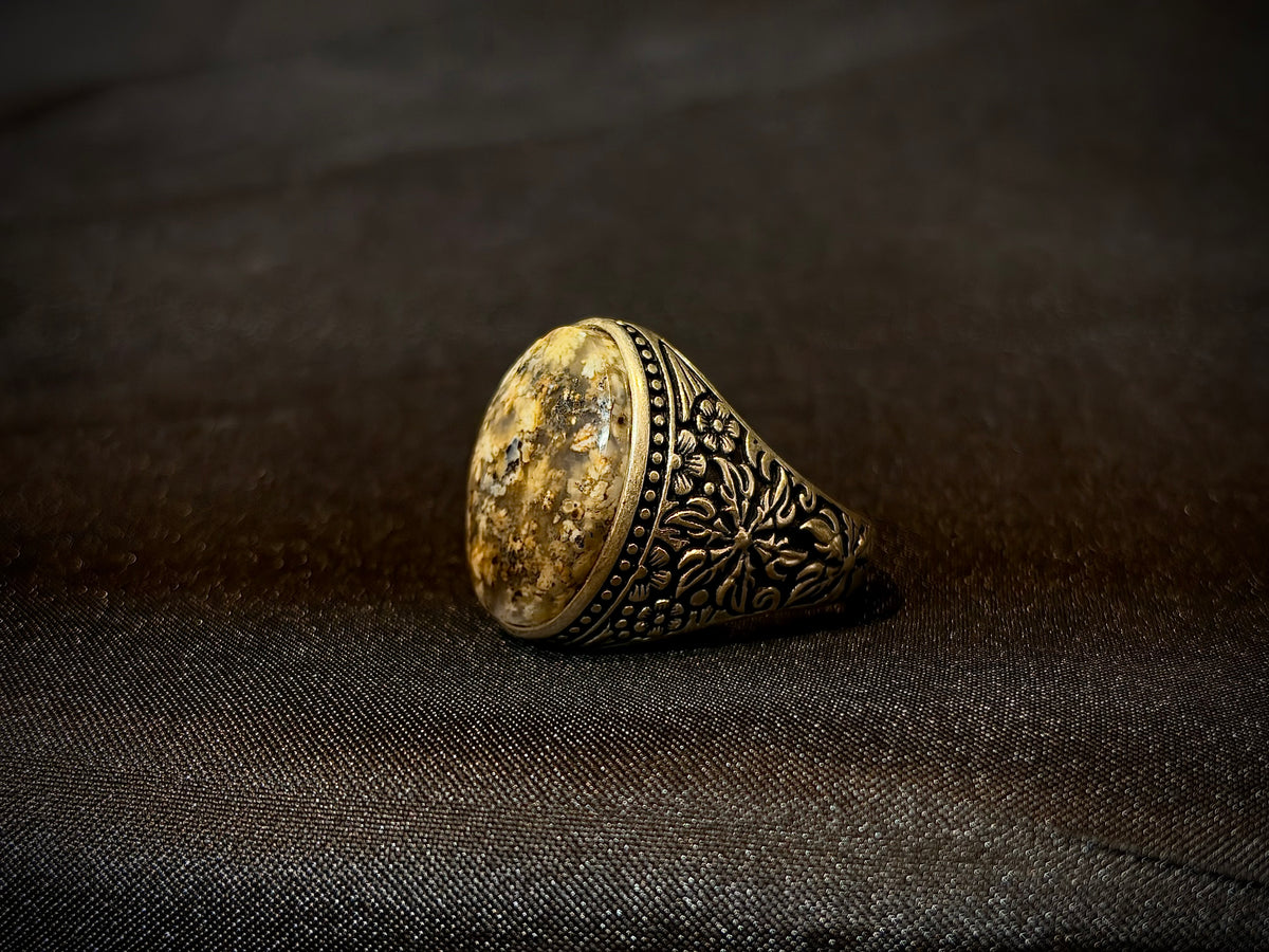 Yemeni Aqeeq Ring