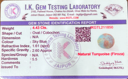 Natural Turqoise Firoza
