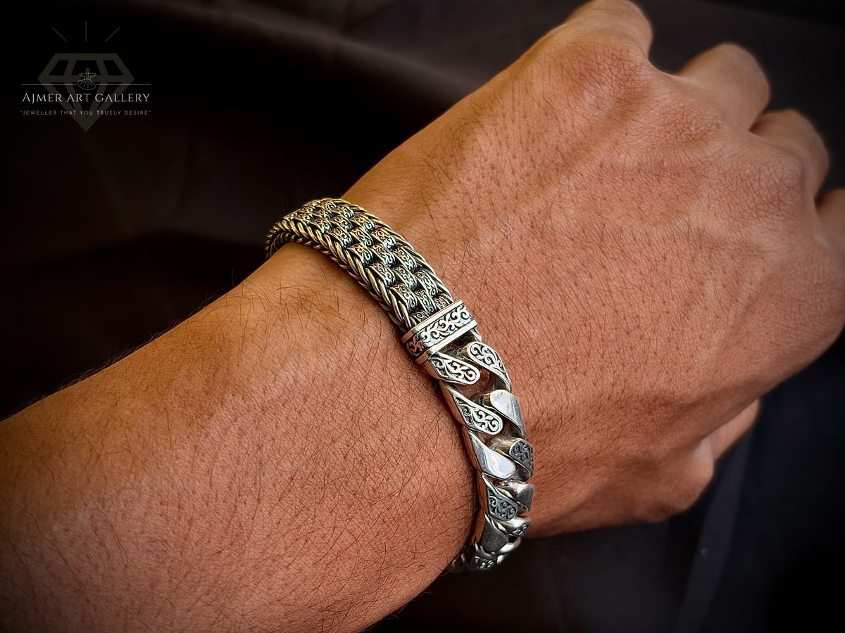 Men's Silver Bracelet