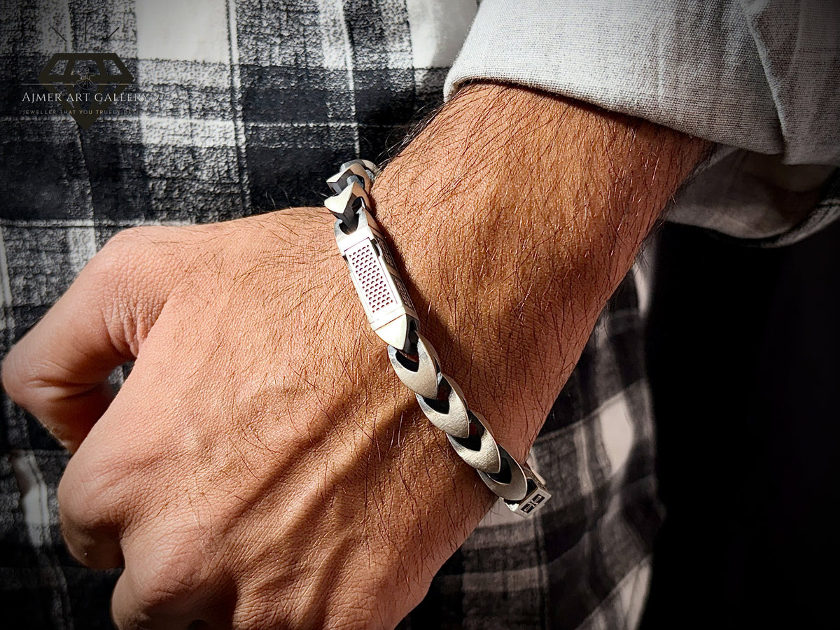 Men's Silver Bracelet