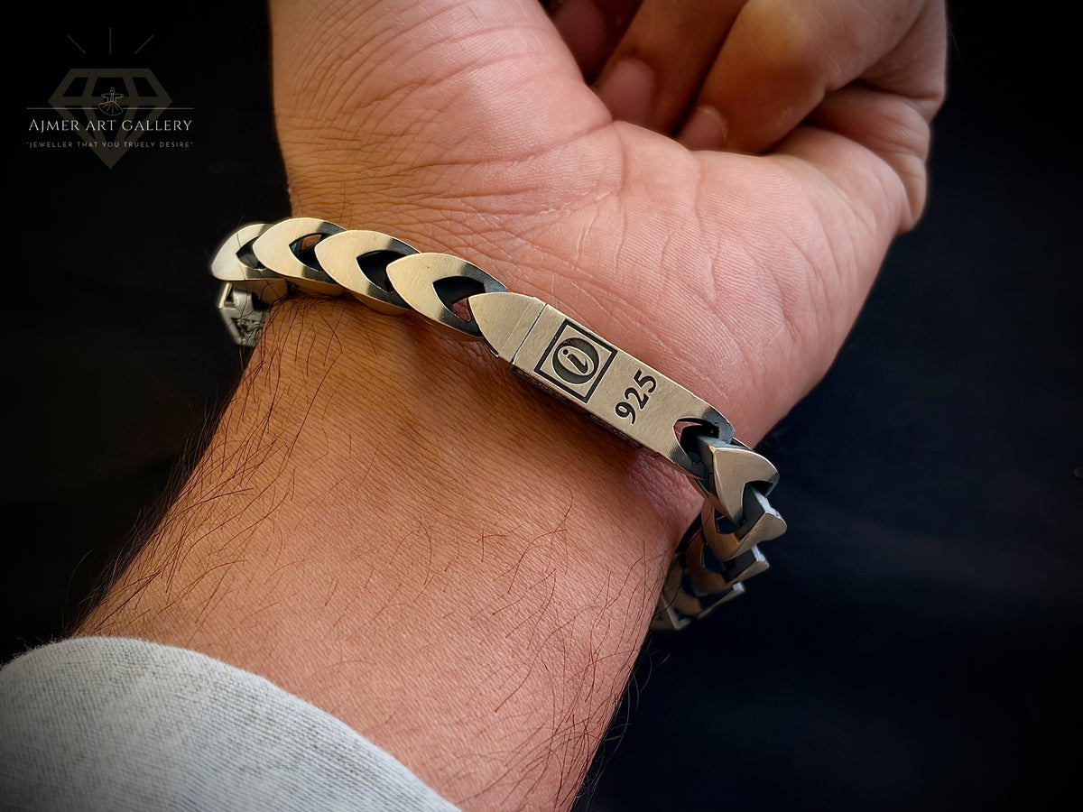 Men's Silver Bracelet
