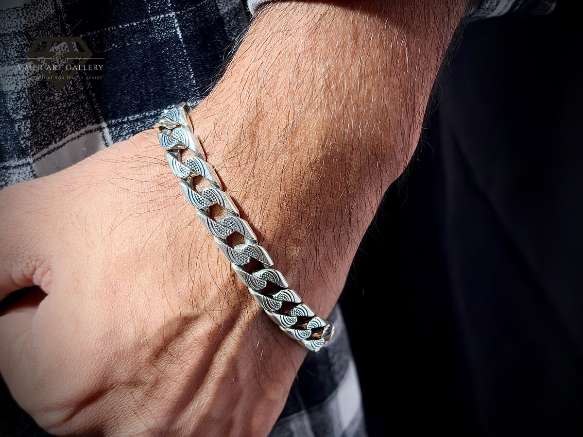 Men's Silver Bracelet