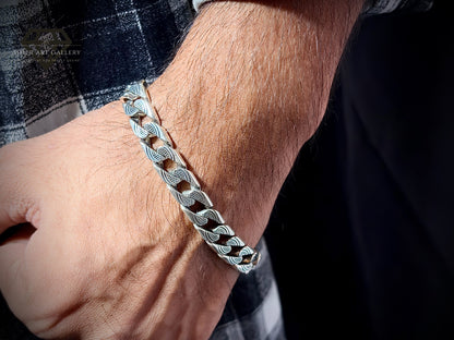 Men's Silver Bracelet