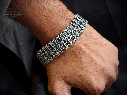 Men's Silver Bracelet