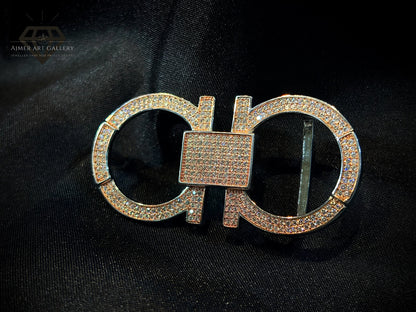 Men's Two-Tone Belt Buckle
