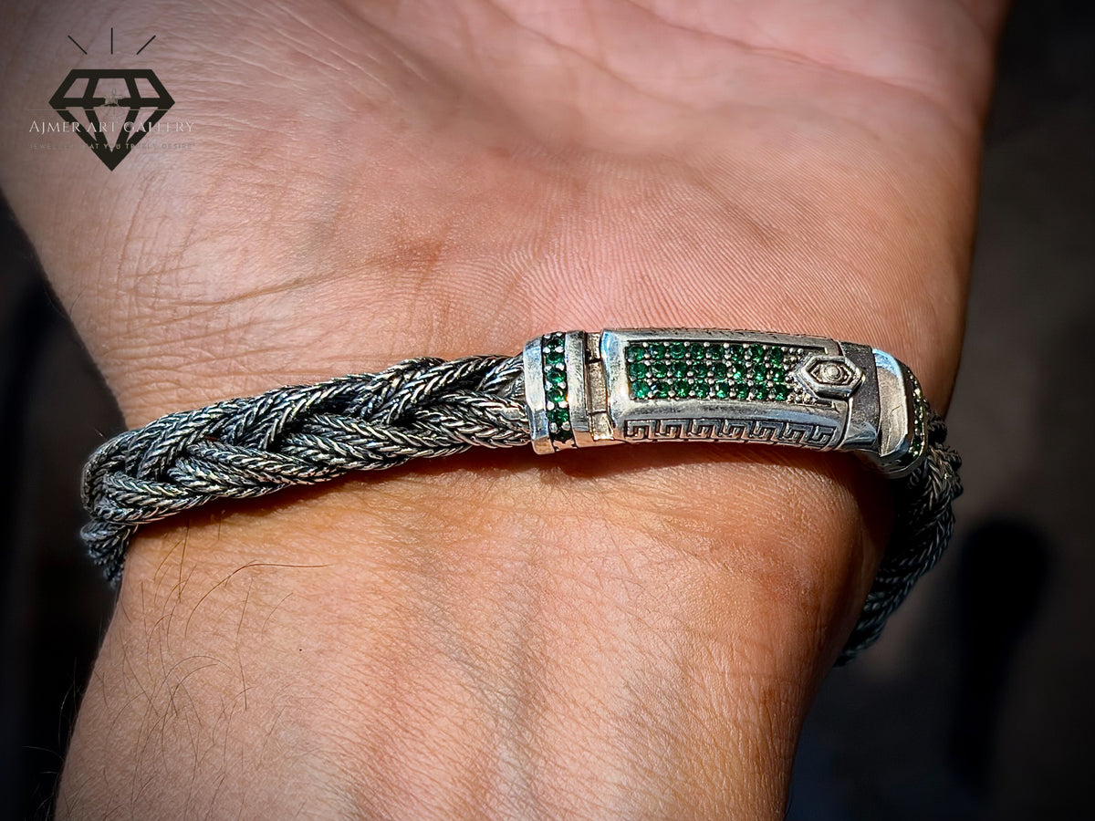 Men's Silver Lightweight Bracelet