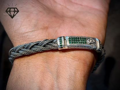 Men's Silver Lightweight Bracelet