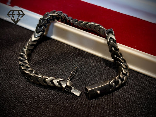 Men's Silver Lightweight Bracelet
